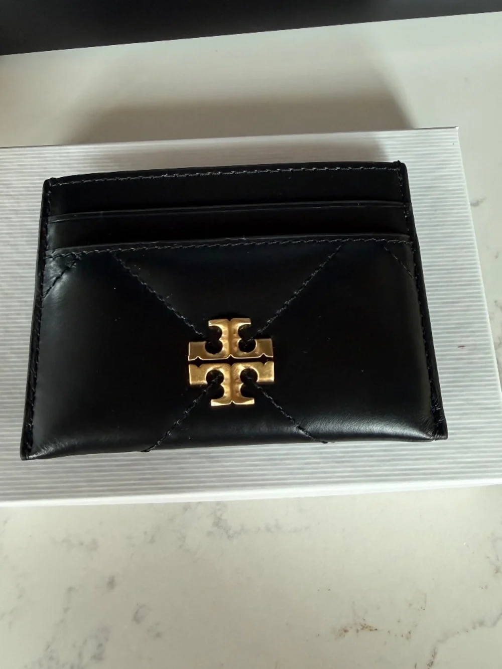 Tory Burch Kira Diamond Quilt Card Case
